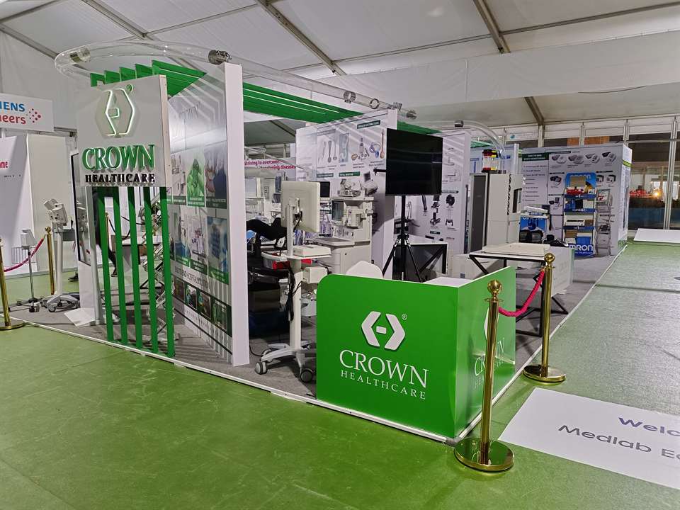 Large event stage showcase